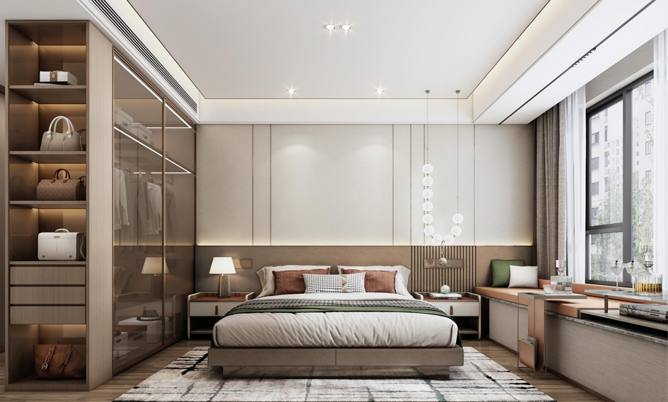 淮北.華松蘭墅香汐B戶型輕奢風(fēng)樣板間裝飾工程(圖8) 2.jpg