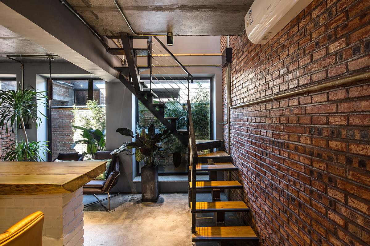 Loft工業(yè)風聯(lián)排獨棟民宿裝修設(shè)計(圖2) Loft工業(yè)風聯(lián)排獨棟民宿裝修設(shè)計(圖2)
