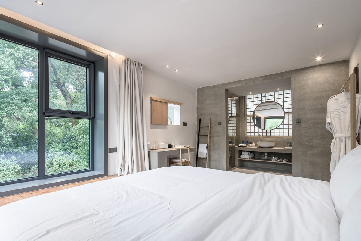 原生態(tài)素色風格民宿客房裝修設計(圖4) 原生態(tài)素色風格民宿客房裝修設計(圖4)