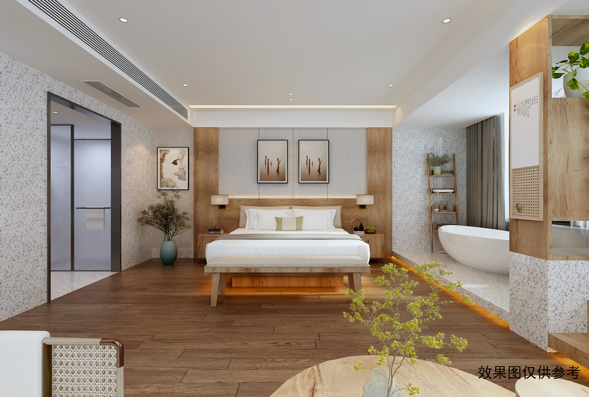 厵村CG02民宿現(xiàn)代套房裝修(圖4) 厵村CG02民宿現(xiàn)代套房裝修(圖4)