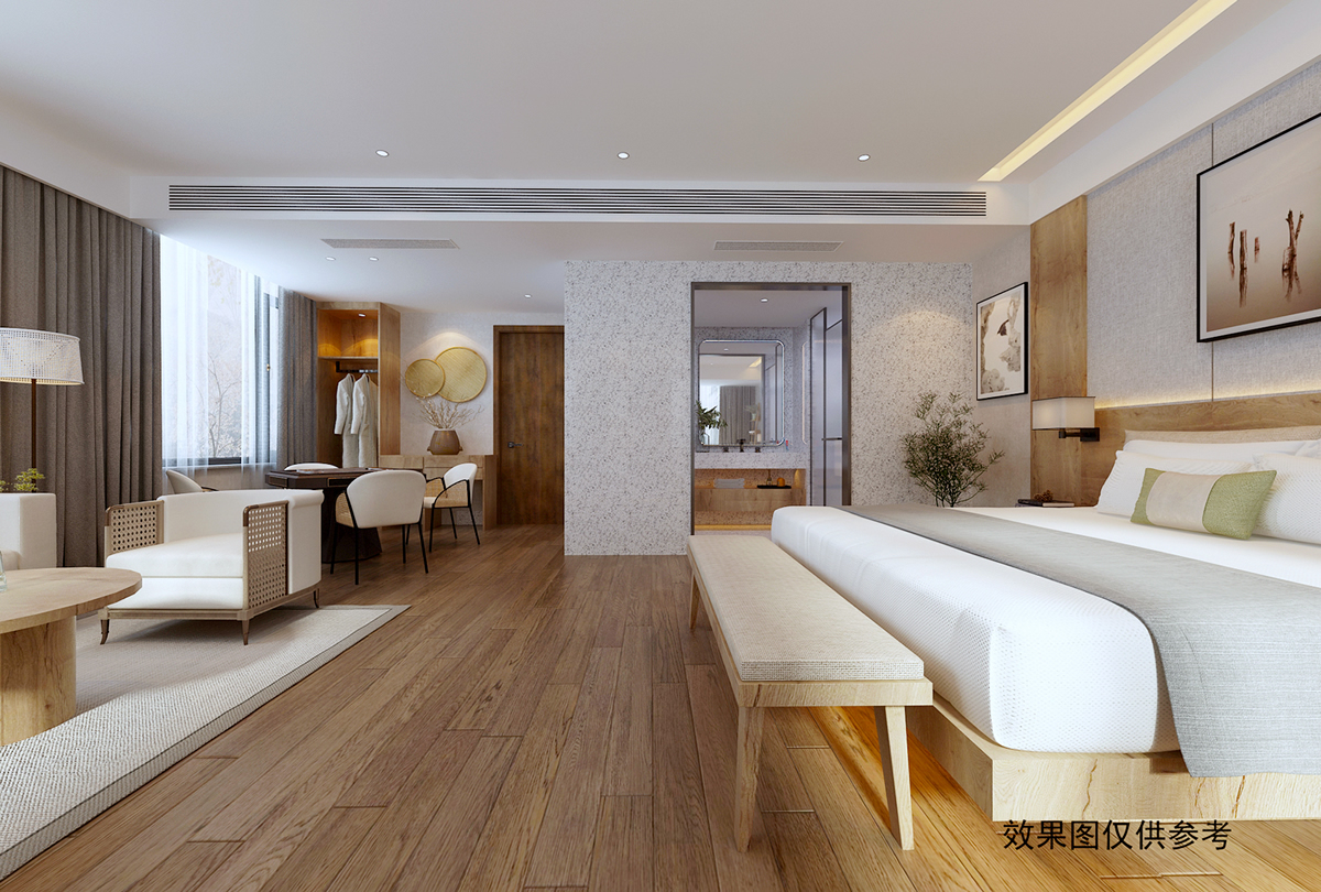 厵村CG02民宿現(xiàn)代套房裝修(圖6) 厵村CG02民宿現(xiàn)代套房裝修(圖6)