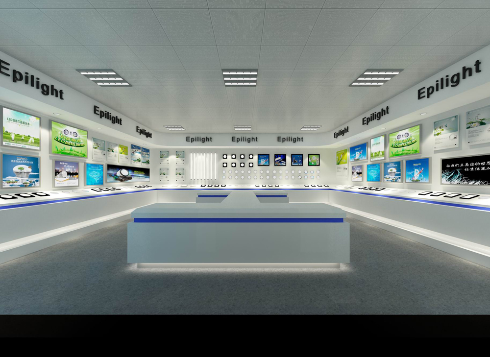 合肥彩紅藍光科技LED燈展廳裝修(圖1) 合肥彩紅藍光科技LED燈展廳裝修(圖1)