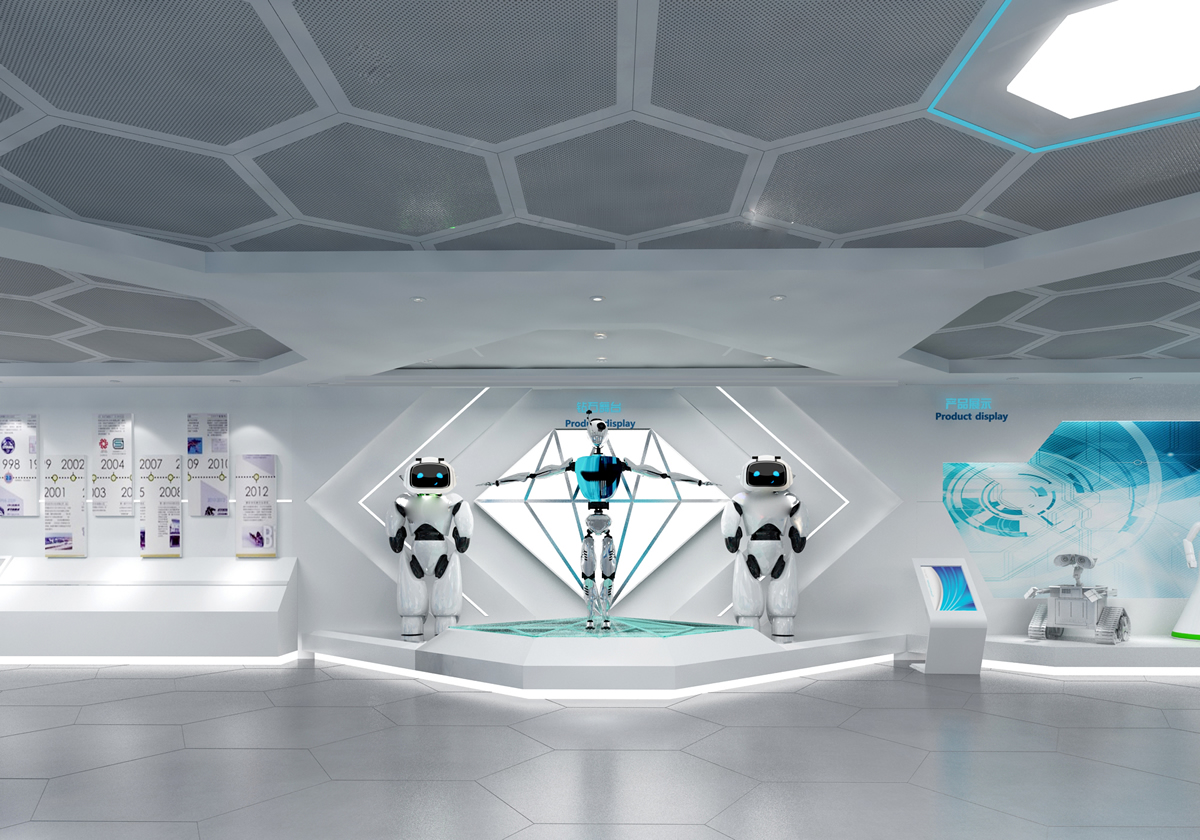 合肥機器人展廳裝修(圖4) 合肥機器人展廳裝修(圖4)