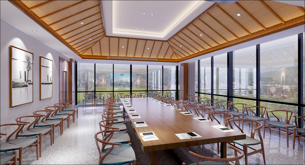 厵村整棟2900m2自然原木風(fēng)辦公樓裝修案例(圖10) 厵村整棟2900m2自然原木風(fēng)辦公樓裝修案例(圖10)