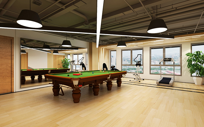 上海國(guó)科4200平辦公樓裝修設(shè)計(jì)案例(圖5)