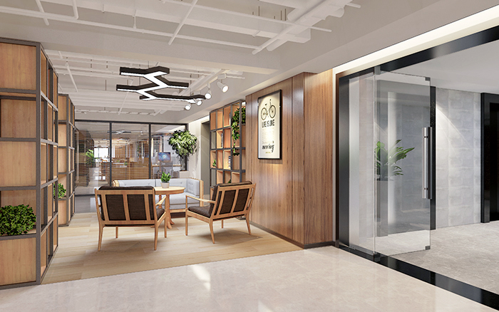 上海國(guó)科4200平辦公樓裝修設(shè)計(jì)案例(圖4)