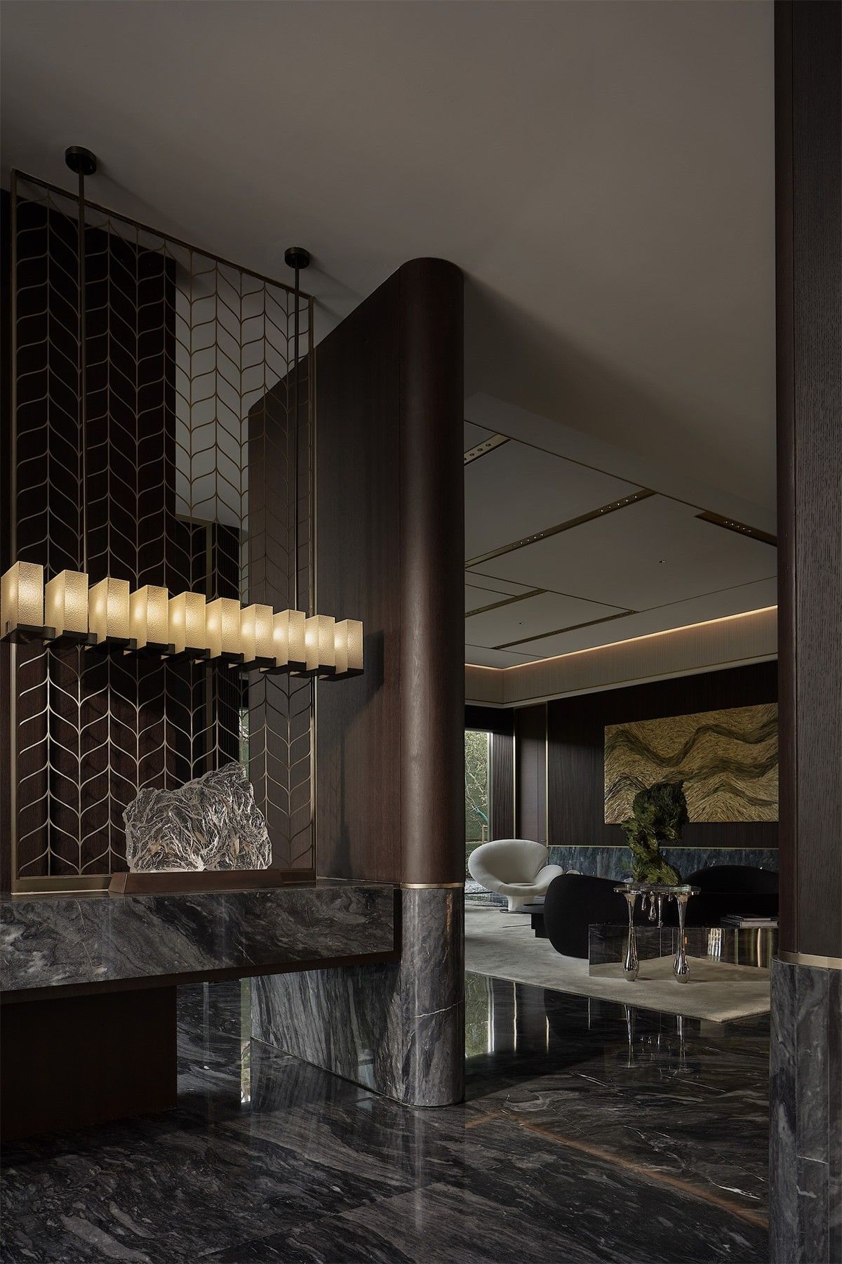 淮北.華松御苑售樓部新中式裝飾裝修項(xiàng)目(圖5) 淮北.華松御苑售樓部新中式裝飾裝修項(xiàng)目(圖5)