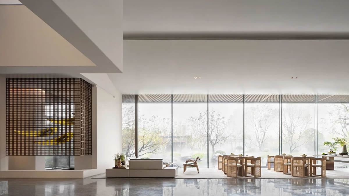 廣德·中糧江山譽(yù)景售樓部新中式裝飾裝修工程(圖6) 廣德·中糧江山譽(yù)景售樓部新中式裝飾裝修工程(圖6)