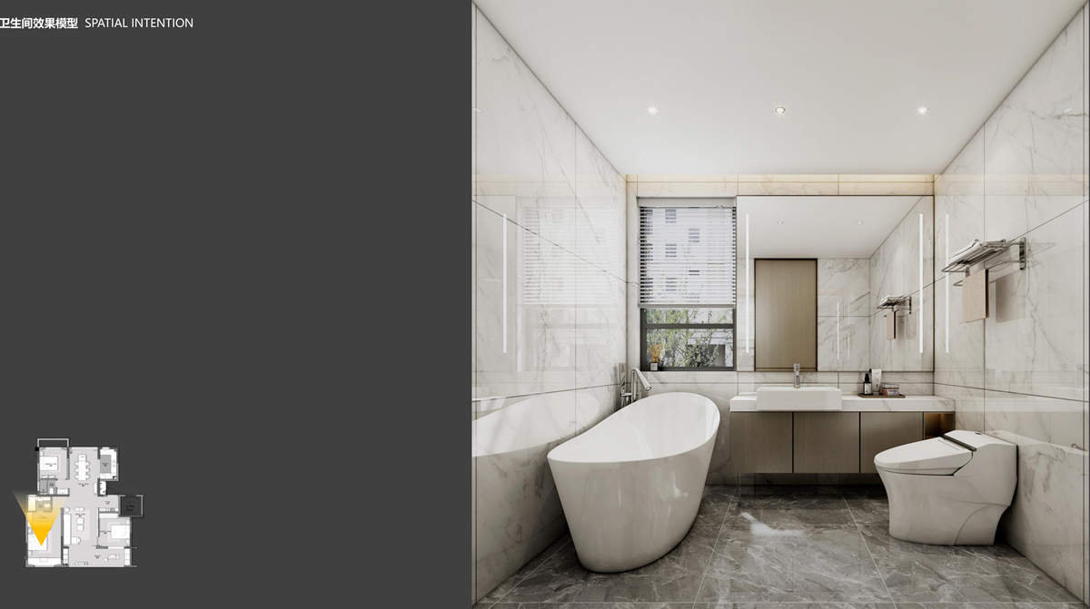 淮北華松籣墅香汐現(xiàn)代簡(jiǎn)約風(fēng)洋房A戶型樣板間裝飾裝修項(xiàng)目(圖6) 淮北華松籣墅香汐現(xiàn)代簡(jiǎn)約風(fēng)洋房A戶型樣板間裝飾裝修項(xiàng)目(圖6)