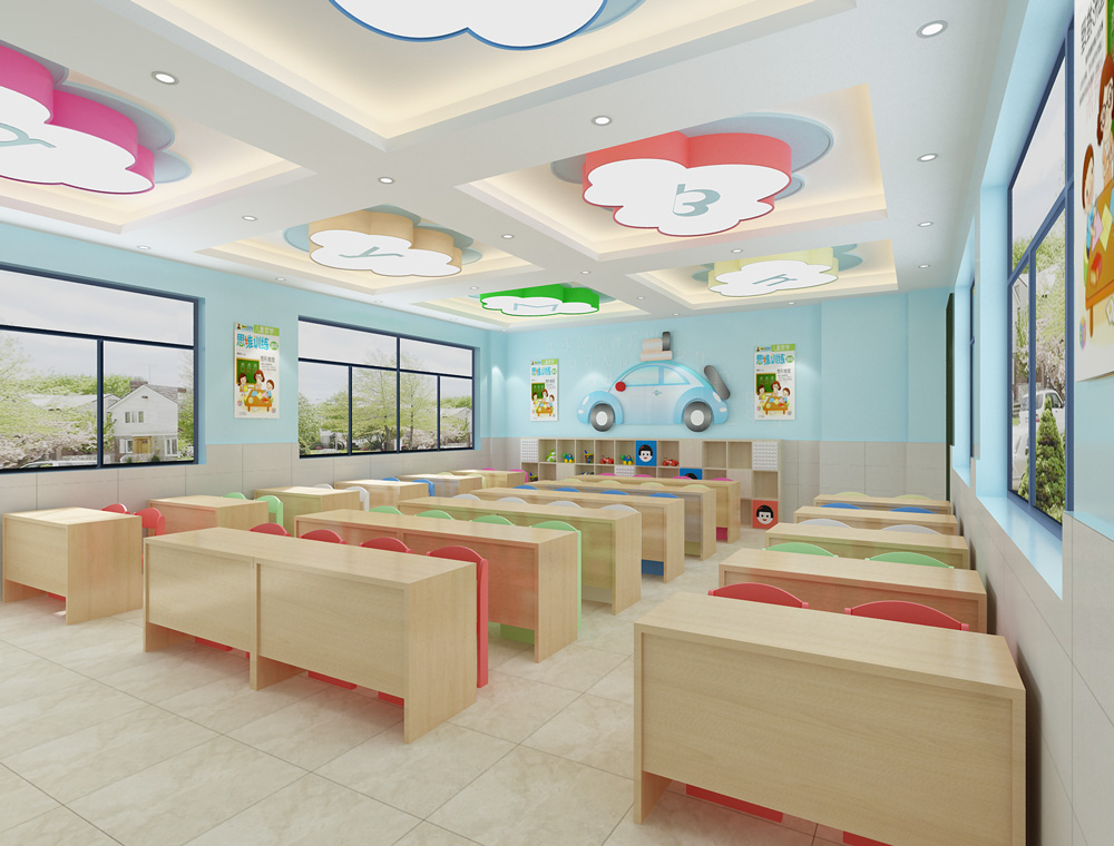 肥東2000平方幼兒園裝修設(shè)計(jì)(圖4) 1-210P51J451336.jpg