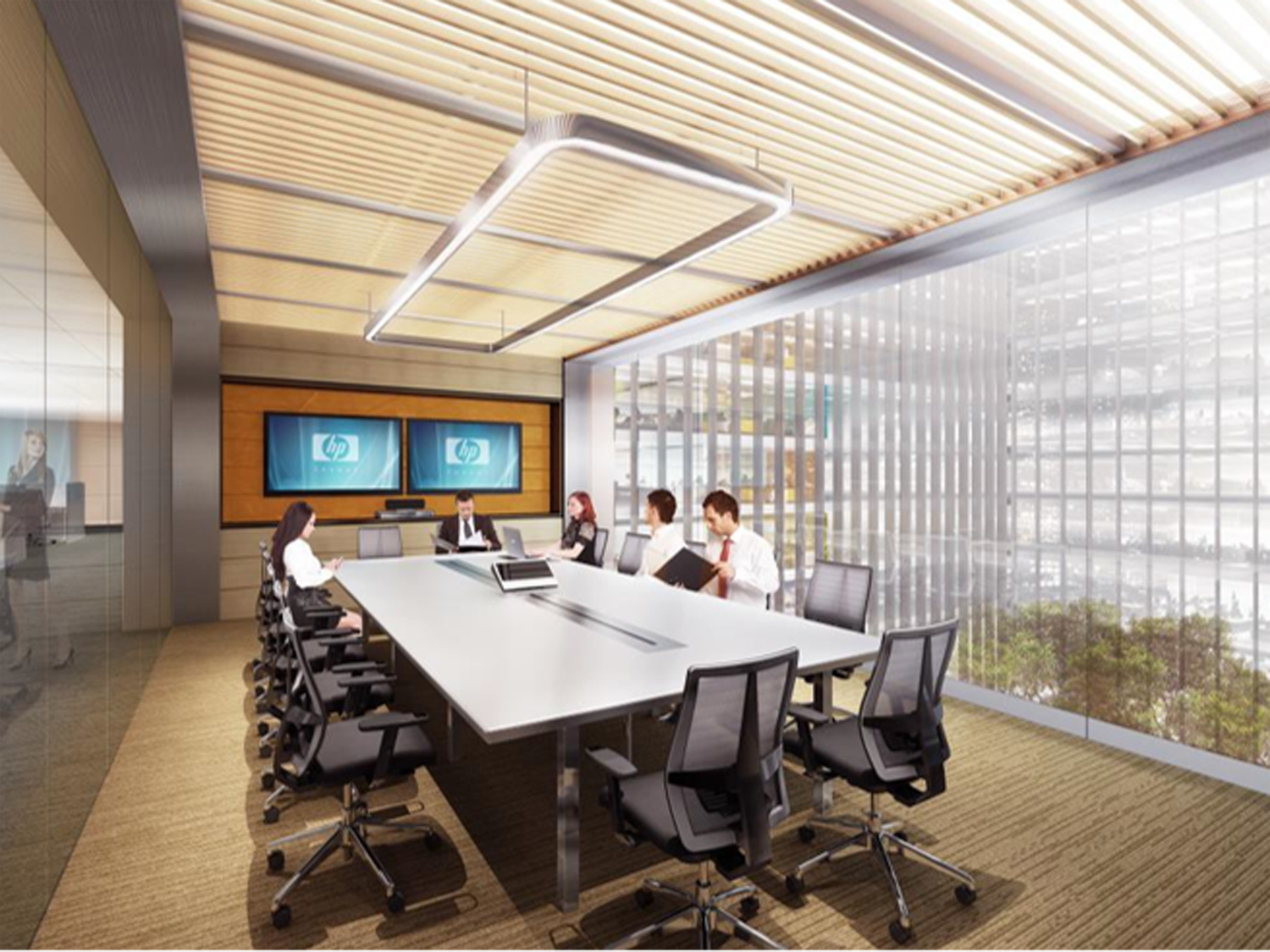 合肥創(chuàng)新產(chǎn)業(yè)園2000平方科技公司裝修案例(圖2) 2.jpg