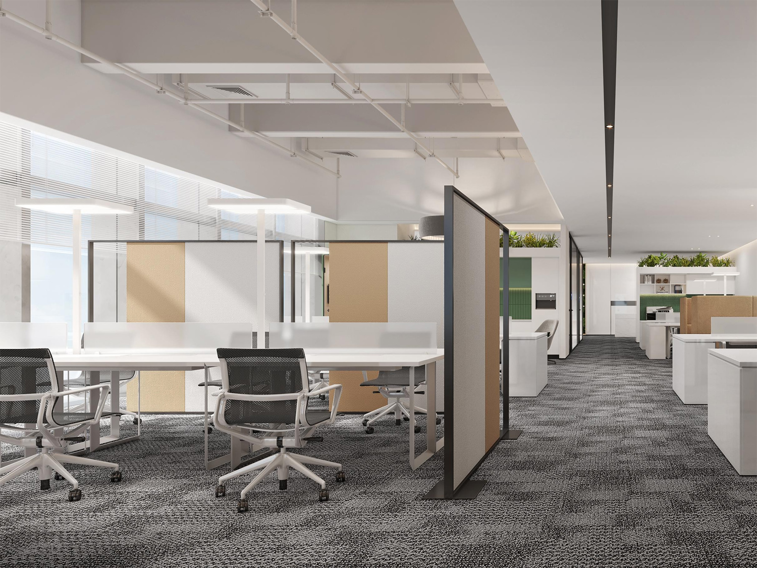 安徽合肥1000平方簡約風辦公室裝修設計案例(圖1) 1.jpg