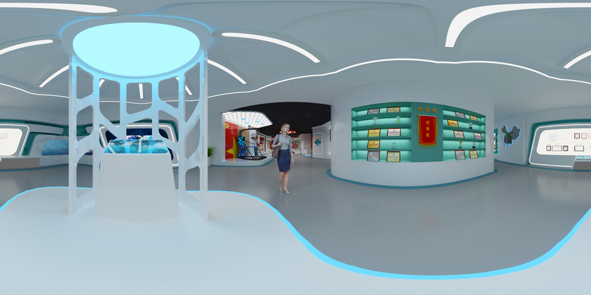 國家電網(wǎng)-展廳裝修設(shè)計(圖1)