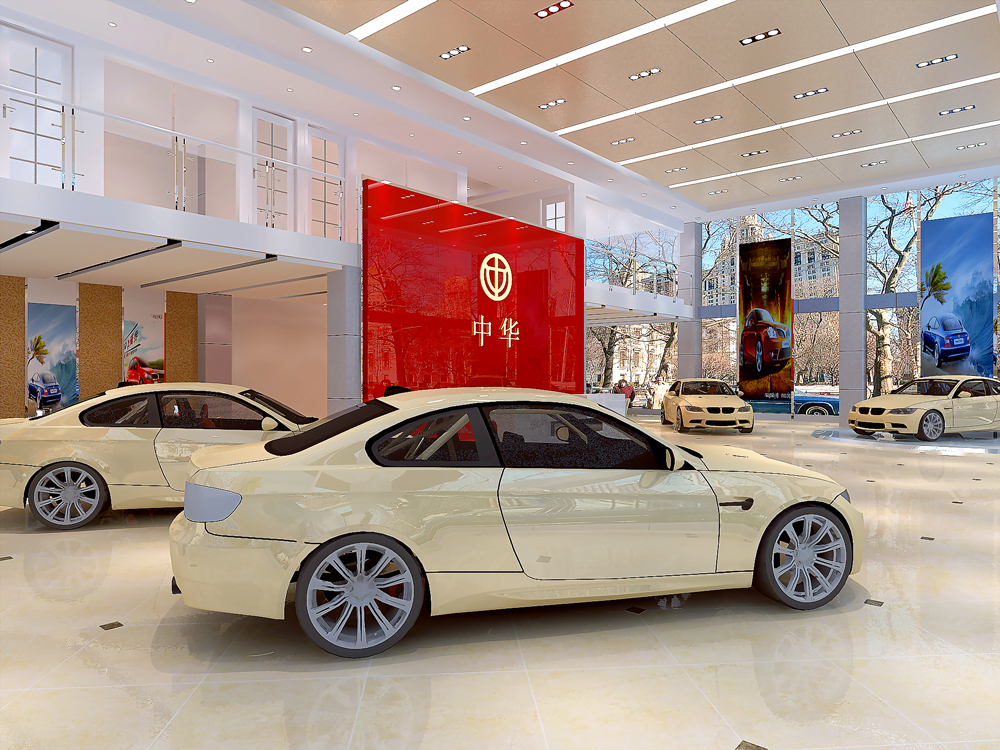 4S店展廳裝修(圖3)