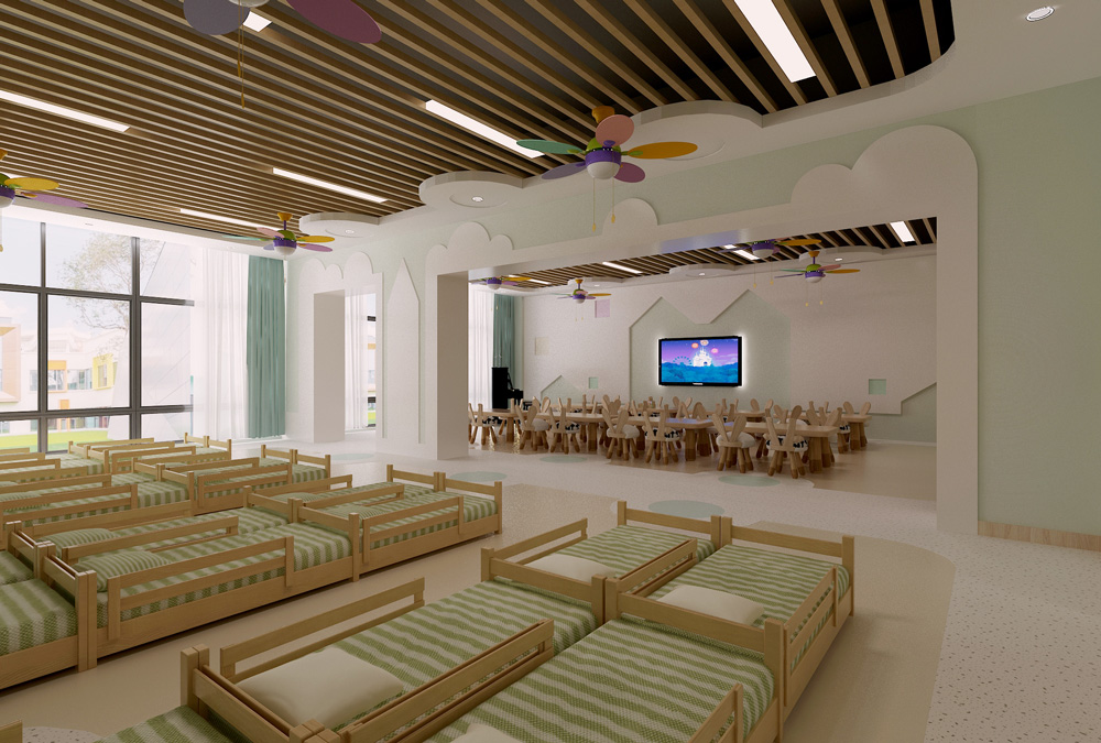 皖新文化廣場2300平方 幼兒園裝修設(shè)計(圖5) 皖新文化廣場2300平方 幼兒園裝修設(shè)計(圖5)