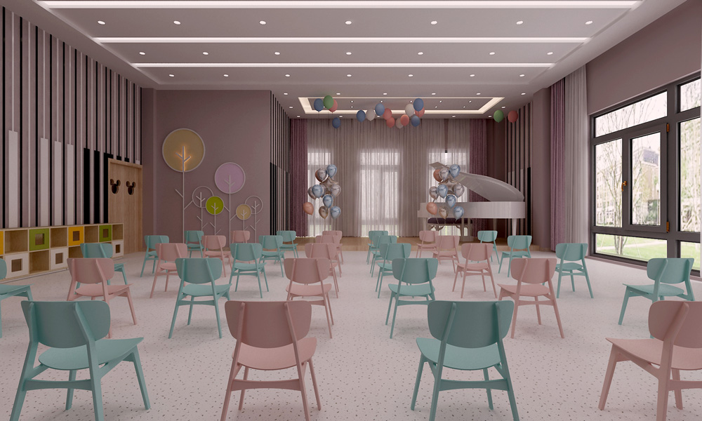 皖新文化廣場2300平方 幼兒園裝修設(shè)計(圖9) 皖新文化廣場2300平方 幼兒園裝修設(shè)計(圖9)