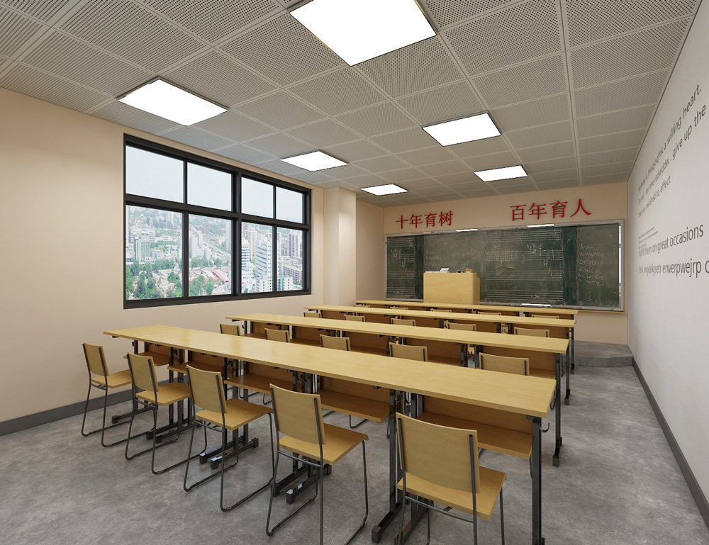 優(yōu)邦學(xué)-中小學(xué)培訓(xùn)機構(gòu)裝修設(shè)計(圖3)